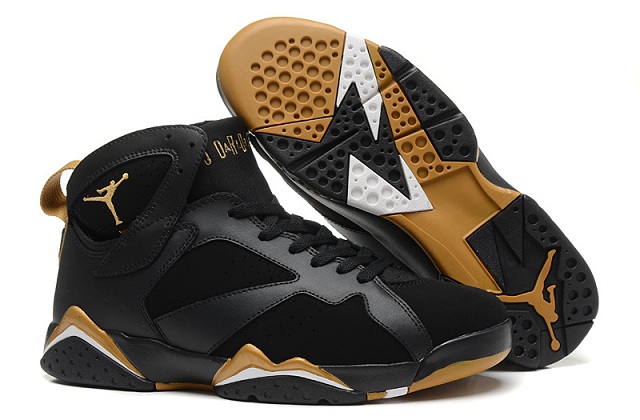 Air Jordan 7 Retro Black Gold